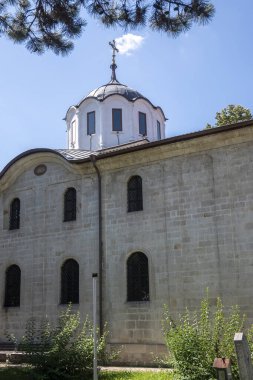 Bulgaristan 'ın başkenti Elena, Veliko Tarnovo' daki 19. yüzyıl evleri