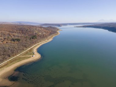 Bulgaristan 'ın Montana Bölgesi, Ogosta Baraj Havalimanı manzarası