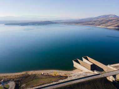 Bulgaristan 'ın Montana Bölgesi, Ogosta Baraj Havalimanı manzarası