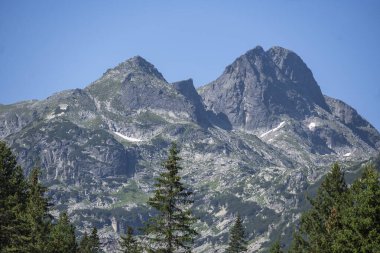 Amazing Summer landscape of Rila Mountain near Malyovitsa hut, Bulgaria