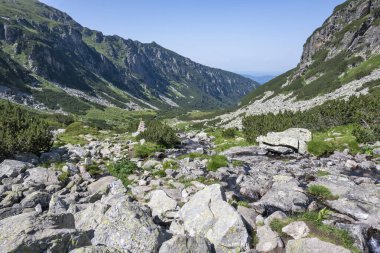 Amazing Summer landscape of Rila Mountain near Malyovitsa hut, Bulgaria