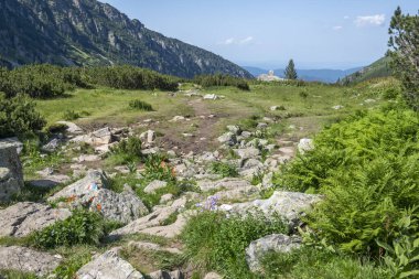 Amazing Summer landscape of Rila Mountain near Malyovitsa hut, Bulgaria