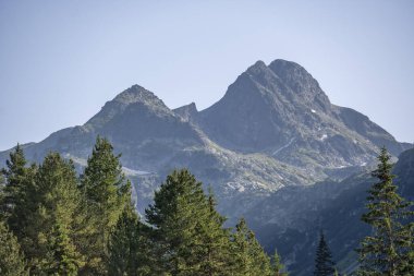 Amazing Summer landscape of Rila Mountain near Malyovitsa hut, Bulgaria