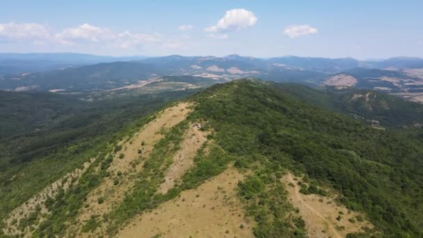 Increíble Paisaje Verano Montaña Rudina Región Pernik Bulgaria — Vídeos de Stock