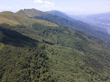 Amazing Aerial view of Belasitsa Mountain, Blagoevgrad Region, Bulgaria