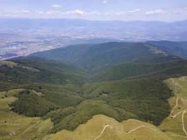 Amazing Aerial view of Belasitsa Mountain, Blagoevgrad Region, Bulgaria