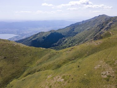 Amazing Aerial view of Belasitsa Mountain, Blagoevgrad Region, Bulgaria