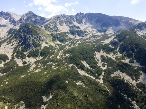 Amazing Aerial View Pirin Mountain Yalovarnika Peak Bulgaria — 스톡 사진