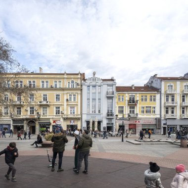 PLOVDIV, BULGARIA - 31 ARALIK 2023: Bulgaristan 'ın Plovdiv kentindeki Knyaz Alexander I.