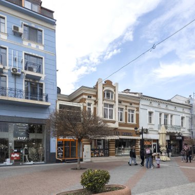 PLOVDIV, BULGARIA - 31 ARALIK 2023: Bulgaristan 'ın Plovdiv kentindeki Knyaz Alexander I.