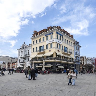 PLOVDIV, BULGARIA - 31 ARALIK 2023: Bulgaristan 'ın Plovdiv kentindeki Knyaz Alexander I.