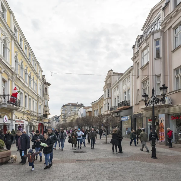 PLOVDIV, BULGARIA - 31 ARALIK 2023: Bulgaristan 'ın Plovdiv kentindeki Knyaz Alexander I.