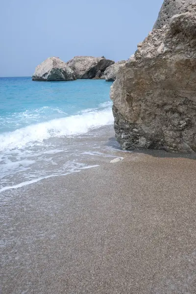 stock image Amazing view of Kathisma Beach at Lefkada, Ionian Islands, Greece