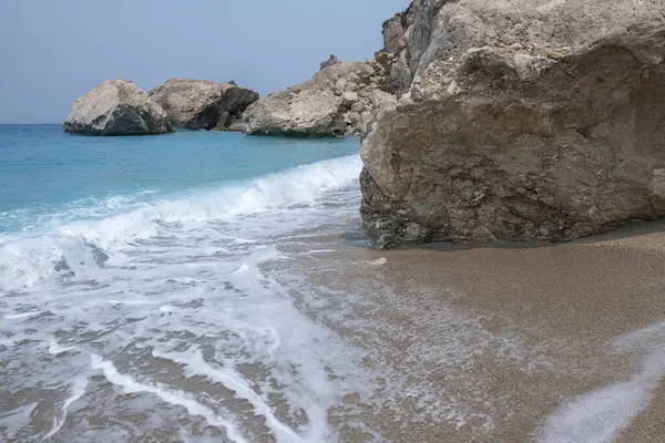 Stock image Amazing view of Kathisma Beach at Lefkada, Ionian Islands, Greece