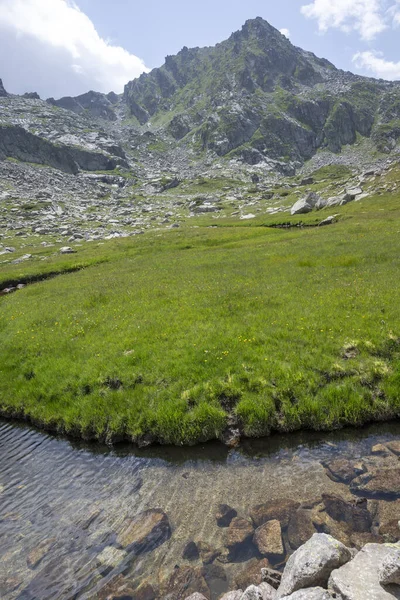 stock image Amazing Summer Landscape of Rila Mountain near Kalin peak, Bulgaria