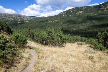 Amazing Landscape of Rila mountain near The Fish Lakes (Ribni Ezera), Bulgaria
