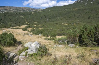 Amazing Landscape of Rila mountain near The Fish Lakes (Ribni Ezera), Bulgaria
