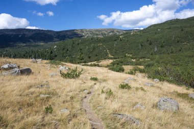 Amazing Landscape of Rila mountain near The Fish Lakes (Ribni Ezera), Bulgaria