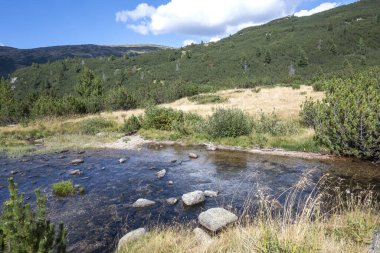 Amazing Landscape of Rila mountain near The Fish Lakes (Ribni Ezera), Bulgaria