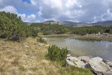 Amazing Landscape of Rila mountain near The Fish Lakes (Ribni Ezera), Bulgaria