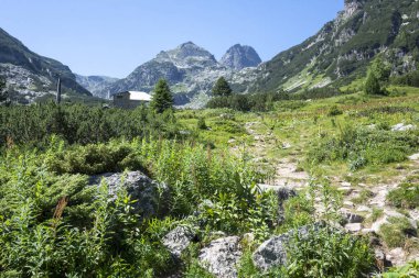 Amazing Summer landscape of Rila Mountain near Malyovitsa hut, Bulgaria