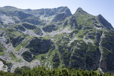 Amazing Summer landscape of Rila Mountain near Malyovitsa hut, Bulgaria