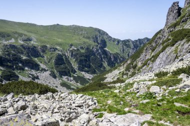 Amazing Summer landscape of Rila Mountain near Malyovitsa hut, Bulgaria