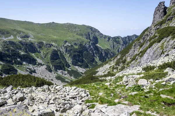 Amazing Summer landscape of Rila Mountain near Malyovitsa hut, Bulgaria