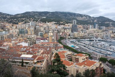 Monte Carlo, Monako 'nun inanılmaz Panoramik manzarası