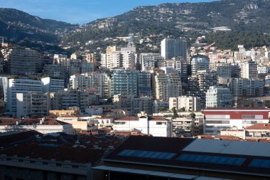 Monte Carlo, Monako 'nun inanılmaz Panoramik manzarası