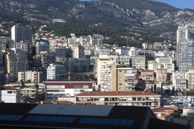 Monte Carlo, Monako 'nun inanılmaz Panoramik manzarası