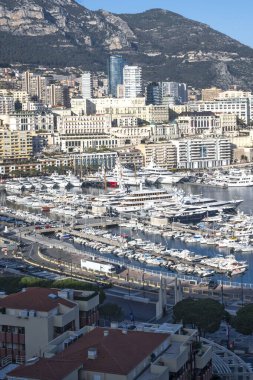 Monte Carlo, Monako 'nun inanılmaz Panoramik manzarası