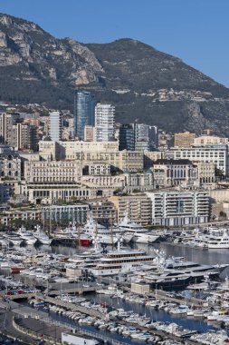 Monte Carlo, Monako 'nun inanılmaz Panoramik manzarası