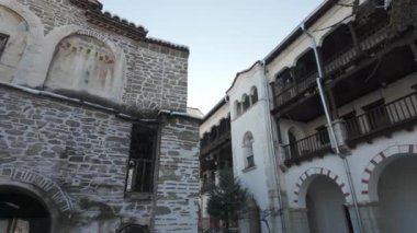 Bulgaristan 'ın başkenti Bulgaristan' ın Ortaçağ Bachkovo Manastırı 'nın Kış Manastırı