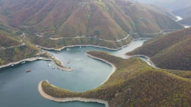 Vacha (Antonivanovtsi) Reservoir, Rodop Dağları, Filibe Bölgesi, Bulgaristan