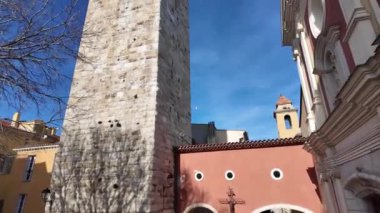 Antibes, Provence Alpes-Cote d 'Azur, Fransa' nın Panoraması