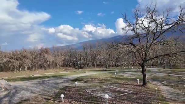 Ruines Antiques Forteresse Tsar Bulgare Samuel Près Village Kliuch Région — Video