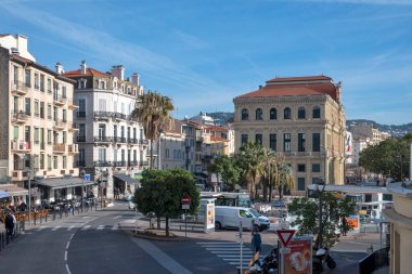 CANNES, FRANCE - 29 Ocak 2024: Cannes, Provence Alpes-Cote d 'Azur, Fransa