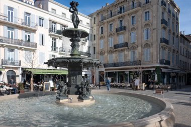 CANNES, FRANCE - 29 Ocak 2024: Cannes, Provence Alpes-Cote d 'Azur, Fransa