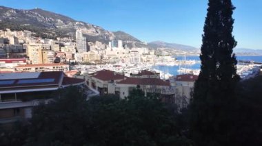 Monaco, Monte Carlo 'nun panoramik manzarası