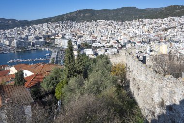 The Old town of city of Kavala, Eastern Macedonia and Thrace, Greece