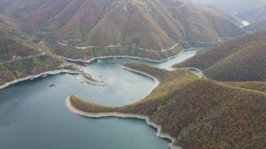 Vacha (Antonivanovtsi) Reservoir, Rodop Dağları, Filibe Bölgesi, Bulgaristan