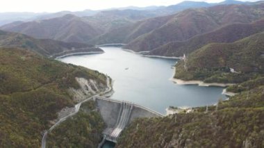 Vacha (Antonivanovtsi) Reservoir, Rodop Dağları, Filibe Bölgesi, Bulgaristan