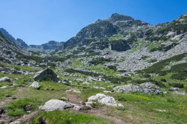 Amazing Summer landscape of Rila Mountain near Malyovitsa peak, Bulgaria