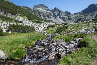 Amazing Summer landscape of Rila Mountain near Malyovitsa peak, Bulgaria