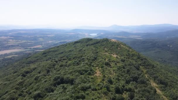 保加利亚Pernik地区Rudina山令人惊奇的夏季景观 — 图库视频影像
