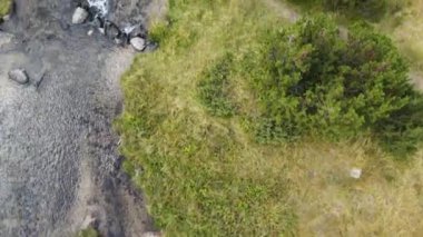 Bulgaristan 'ın Balık gölleri yakınlarındaki Rila Dağı' nın şaşırtıcı hava manzarası