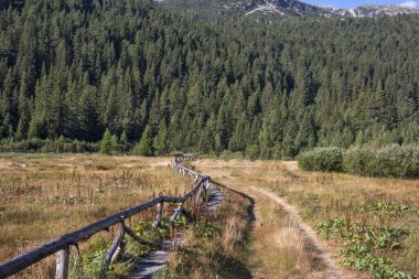 Tiha Rila (Sessiz Rila), Rila Dağı, Bulgaristan 'ın şaşırtıcı manzarası