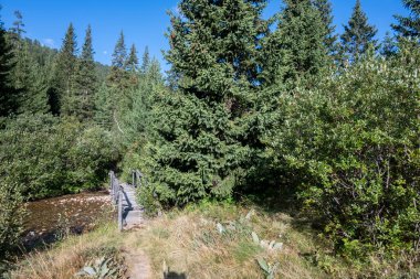 Tiha Rila (Sessiz Rila), Rila Dağı, Bulgaristan 'ın şaşırtıcı manzarası
