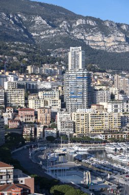 Monte Carlo, Monako 'nun inanılmaz Panoramik manzarası